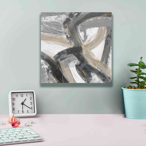Image of 'Urban Graffiti II Neutral' by Silvia Vassileva, Canvas Wall Art,12 x 12