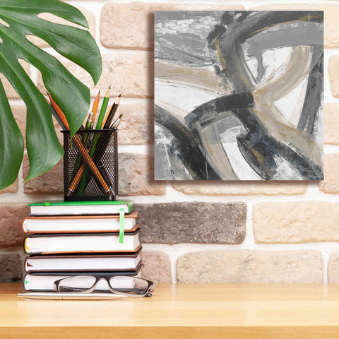 Image of 'Urban Graffiti II Neutral' by Silvia Vassileva, Canvas Wall Art,12 x 12