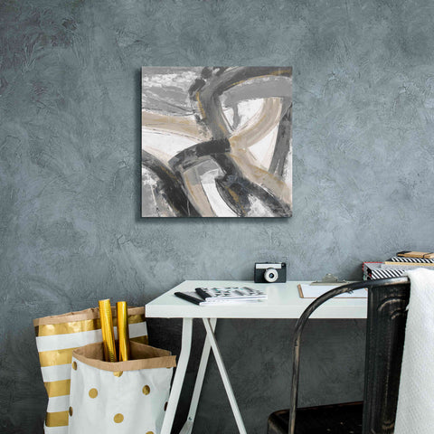 Image of 'Urban Graffiti II Neutral' by Silvia Vassileva, Canvas Wall Art,18 x 18