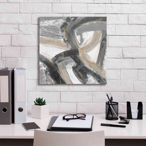 Image of 'Urban Graffiti II Neutral' by Silvia Vassileva, Canvas Wall Art,18 x 18