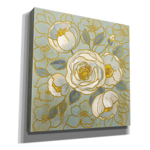 Image of 'Sage Floral II' by Silvia Vassileva, Canvas Wall Art,12x12x1.1x0,18x18x1.1x0,26x26x1.74x0,37x37x1.74x0