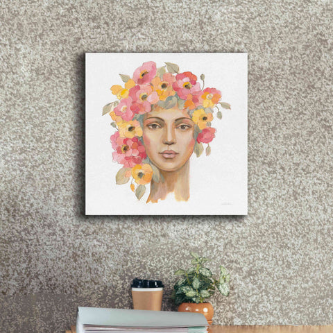 Image of 'International Woman I' by Silvia Vassileva, Canvas Wall Art,18 x 18