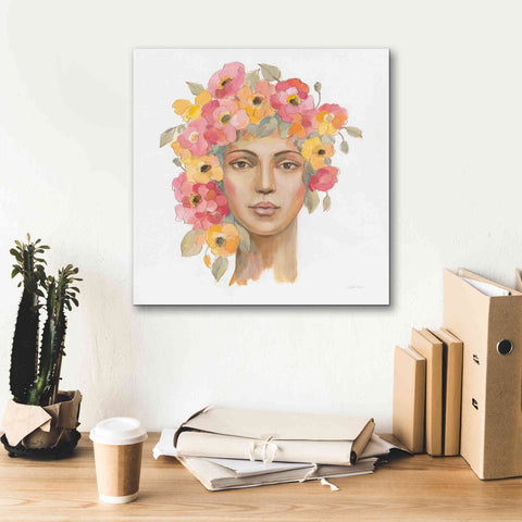 Image of 'International Woman I' by Silvia Vassileva, Canvas Wall Art,18 x 18