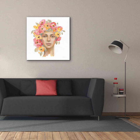 Image of 'International Woman I' by Silvia Vassileva, Canvas Wall Art,37 x 37