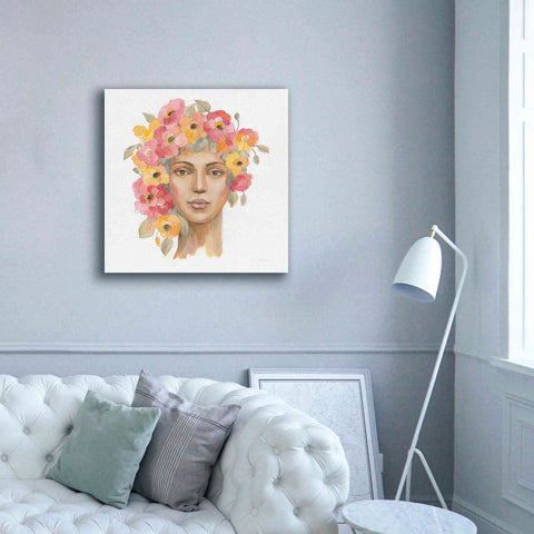 Image of 'International Woman I' by Silvia Vassileva, Canvas Wall Art,37 x 37