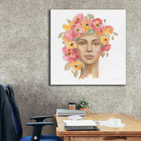 Image of 'International Woman I' by Silvia Vassileva, Canvas Wall Art,37 x 37