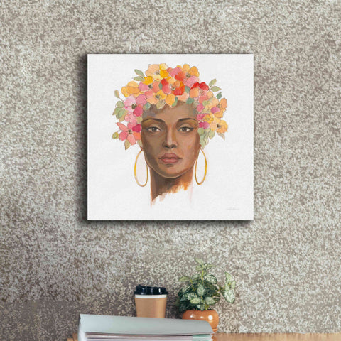 Image of 'International Woman II' by Silvia Vassileva, Canvas Wall Art,18 x 18