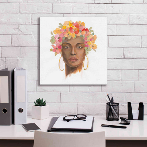 Image of 'International Woman II' by Silvia Vassileva, Canvas Wall Art,18 x 18