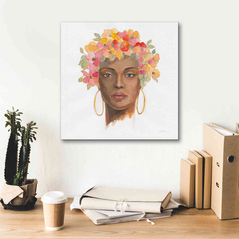 Image of 'International Woman II' by Silvia Vassileva, Canvas Wall Art,18 x 18