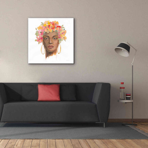 Image of 'International Woman II' by Silvia Vassileva, Canvas Wall Art,37 x 37