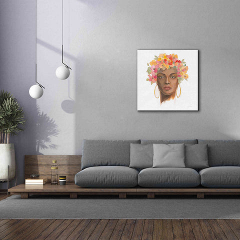 Image of 'International Woman II' by Silvia Vassileva, Canvas Wall Art,37 x 37