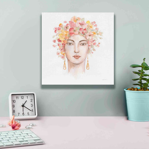 Image of 'International Woman III' by Silvia Vassileva, Canvas Wall Art,12 x 12