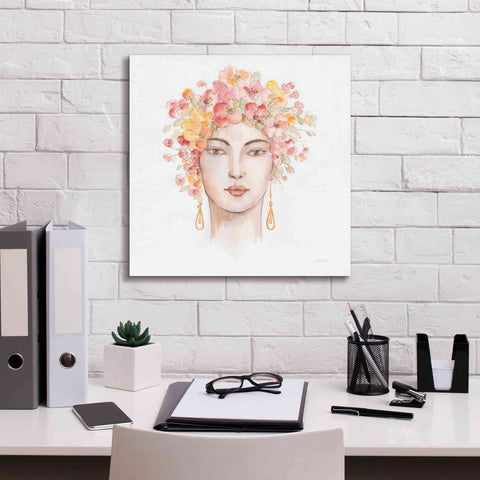 Image of 'International Woman III' by Silvia Vassileva, Canvas Wall Art,18 x 18