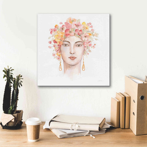 Image of 'International Woman III' by Silvia Vassileva, Canvas Wall Art,18 x 18