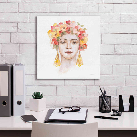 Image of 'International Woman IV' by Silvia Vassileva, Canvas Wall Art,18 x 18