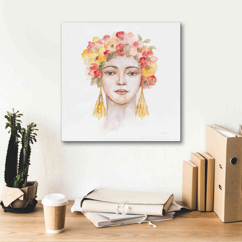 Image of 'International Woman IV' by Silvia Vassileva, Canvas Wall Art,18 x 18