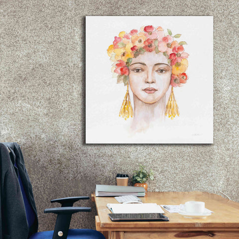 Image of 'International Woman IV' by Silvia Vassileva, Canvas Wall Art,37 x 37