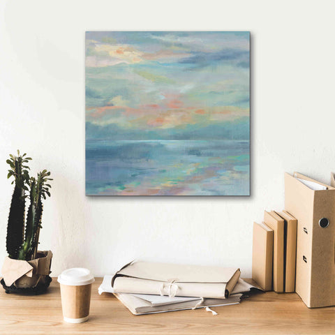 Image of 'June Morning by the Sea' by Silvia Vassileva, Canvas Wall Art,18 x 18