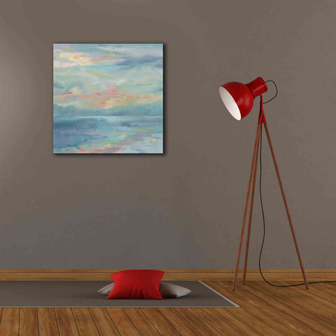 Image of 'June Morning by the Sea' by Silvia Vassileva, Canvas Wall Art,26 x 26