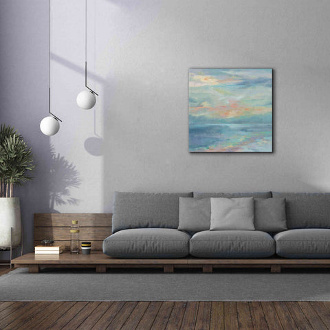 Image of 'June Morning by the Sea' by Silvia Vassileva, Canvas Wall Art,37 x 37