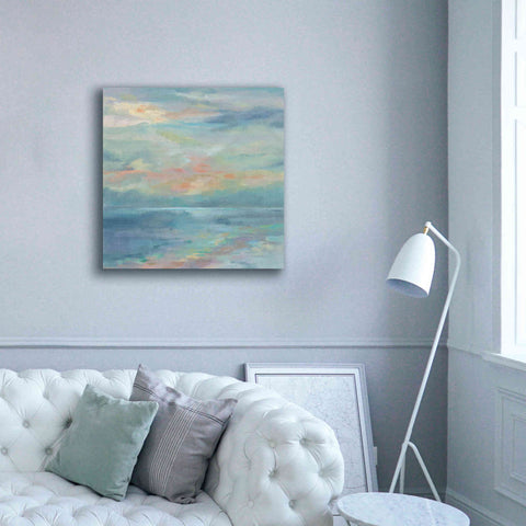 Image of 'June Morning by the Sea' by Silvia Vassileva, Canvas Wall Art,37 x 37