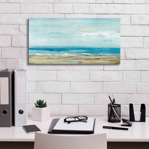 Image of 'Sea Coast' by Silvia Vassileva, Canvas Wall Art,24 x 12