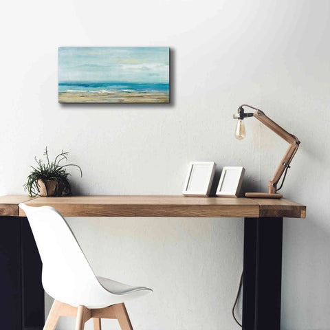 Image of 'Sea Coast' by Silvia Vassileva, Canvas Wall Art,24 x 12
