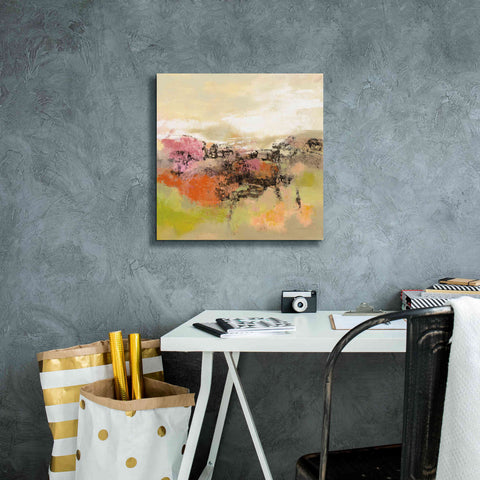 Image of 'Midsummer Meadow Path' by Silvia Vassileva, Canvas Wall Art,18 x 18