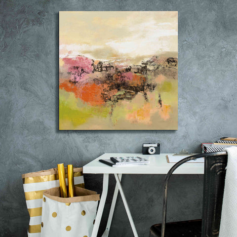 Image of 'Midsummer Meadow Path' by Silvia Vassileva, Canvas Wall Art,26 x 26