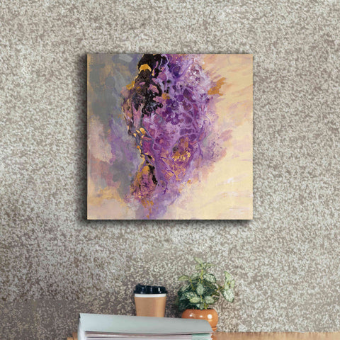 Image of 'Amethyst' by Silvia Vassileva, Canvas Wall Art,18 x 18