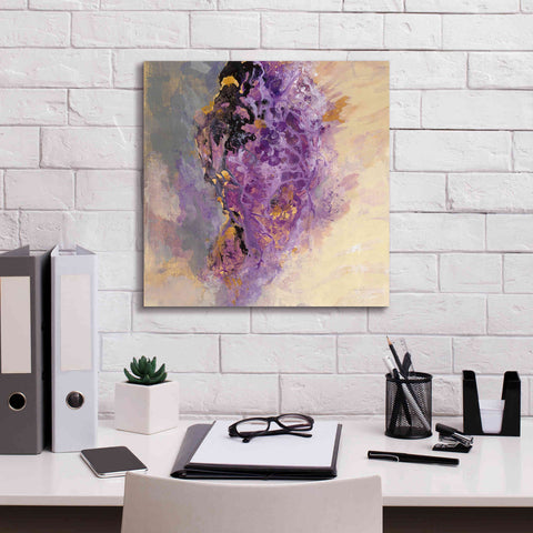 Image of 'Amethyst' by Silvia Vassileva, Canvas Wall Art,18 x 18