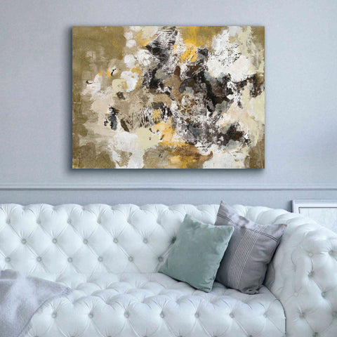 Image of 'Leaves on the Asphalt' by Silvia Vassileva, Canvas Wall Art,54 x 40