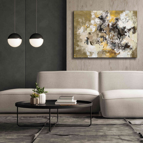 Image of 'Leaves on the Asphalt' by Silvia Vassileva, Canvas Wall Art,54 x 40