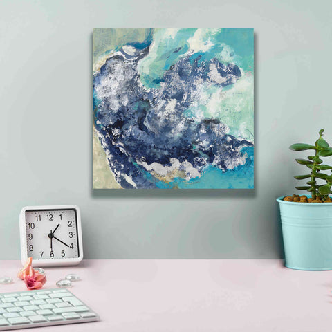 Image of 'Turquoise' by Silvia Vassileva, Canvas Wall Art,12 x 12