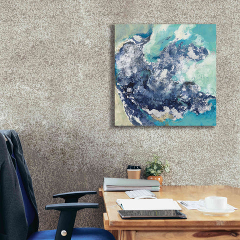 Image of 'Turquoise' by Silvia Vassileva, Canvas Wall Art,26 x 26