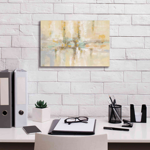 Image of 'Winter Fjord' by Silvia Vassileva, Canvas Wall Art,18 x 12