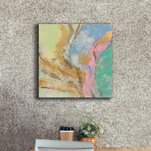 Image of 'Retro Jewel Tones I' by Silvia Vassileva, Canvas Wall Art,18 x 18