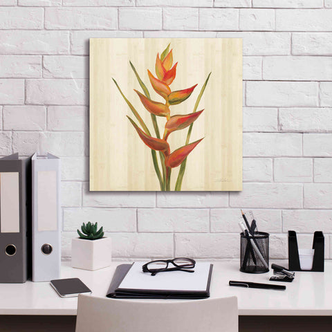 Image of 'Tropical Garden I' by Silvia Vassileva, Canvas Wall Art,18 x 18