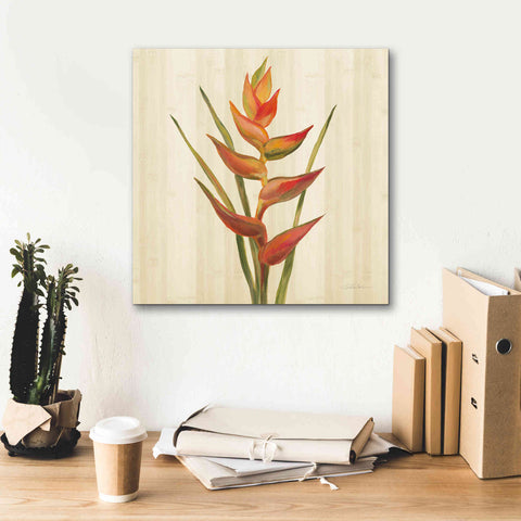 Image of 'Tropical Garden I' by Silvia Vassileva, Canvas Wall Art,18 x 18