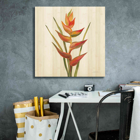 Image of 'Tropical Garden I' by Silvia Vassileva, Canvas Wall Art,26 x 26