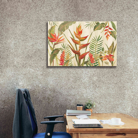 Image of 'Tropical Garden VII' by Silvia Vassileva, Canvas Wall Art,40 x 26