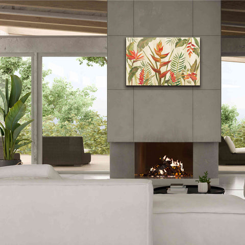 Image of 'Tropical Garden VII' by Silvia Vassileva, Canvas Wall Art,40 x 26