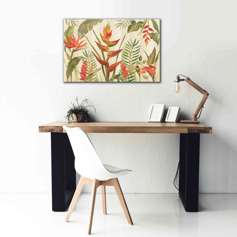 Image of 'Tropical Garden VII' by Silvia Vassileva, Canvas Wall Art,40 x 26