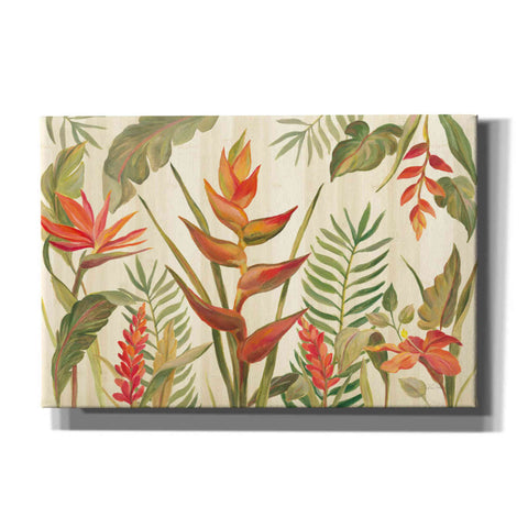 Image of 'Tropical Garden VII' by Silvia Vassileva, Canvas Wall Art,18x12x1.1x0,26x18x1.1x0,40x26x1.74x0,60x40x1.74x0