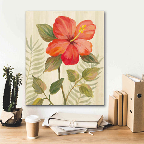 Image of 'Tropical Garden XI' by Silvia Vassileva, Canvas Wall Art,20 x 24