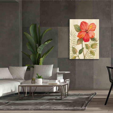 Image of 'Tropical Garden XI' by Silvia Vassileva, Canvas Wall Art,40 x 54