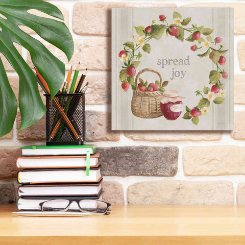 Image of 'Homemade Happiness VII' by Silvia Vassileva, Canvas Wall Art,12 x 12