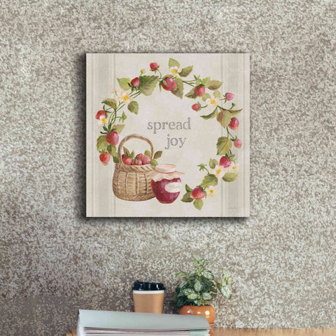 Image of 'Homemade Happiness VII' by Silvia Vassileva, Canvas Wall Art,18 x 18