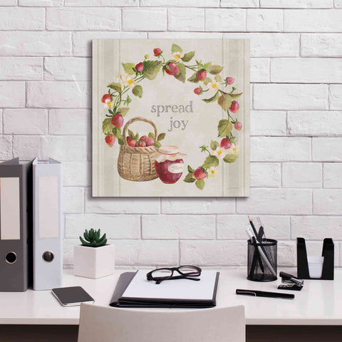 Image of 'Homemade Happiness VII' by Silvia Vassileva, Canvas Wall Art,18 x 18