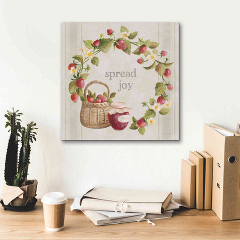 Image of 'Homemade Happiness VII' by Silvia Vassileva, Canvas Wall Art,18 x 18